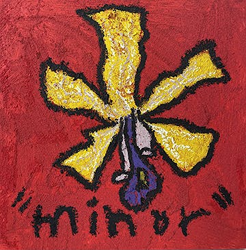 IMACRAE 5001 Minor 20x20 Red and Yellow Flower